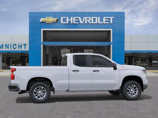 Summit White 2026 Chevrolet Silverado 1500 WT