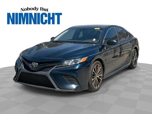 Galactic Aqua Mica 2018 Toyota Camry SE