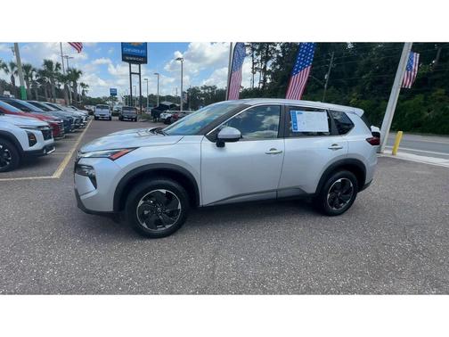 Brilliant Silver Metallic 2024 Nissan Rogue SV