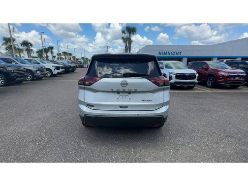 Brilliant Silver Metallic 2024 Nissan Rogue SV