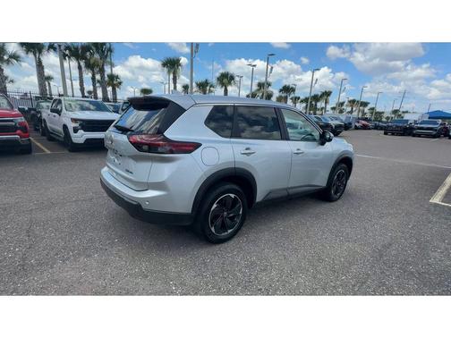 Brilliant Silver Metallic 2024 Nissan Rogue SV
