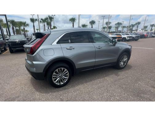 Argent Silver Metallic 2024 Cadillac XT4 Premium Luxury