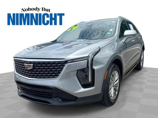 Argent Silver Metallic 2024 Cadillac XT4 Premium Luxury