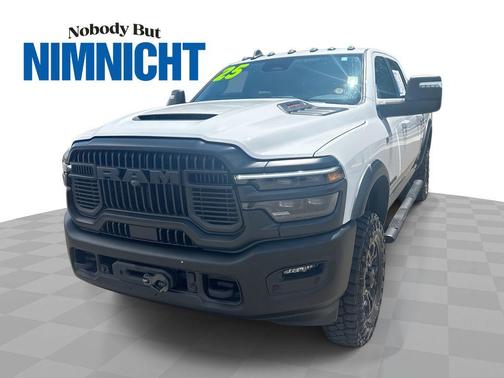 Bright White Clearcoat 2025 RAM 2500 Power Wagon