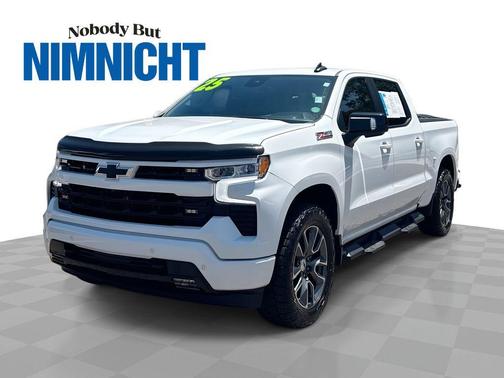 Summit White 2025 Chevrolet Silverado 1500 RST