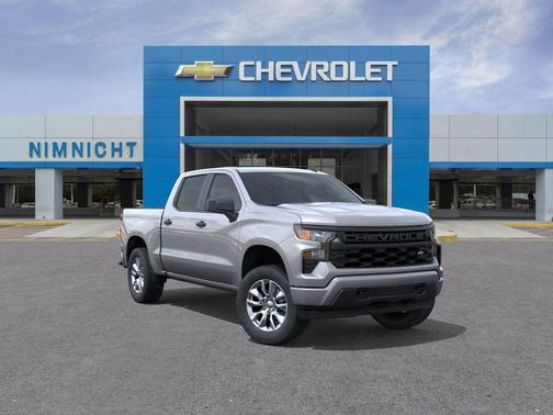 Sterling Gray Metallic 2026 Chevrolet Silverado 1500 Custom
