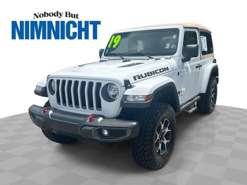 Bright White Clearcoat 2019 Jeep Wrangler Rubicon