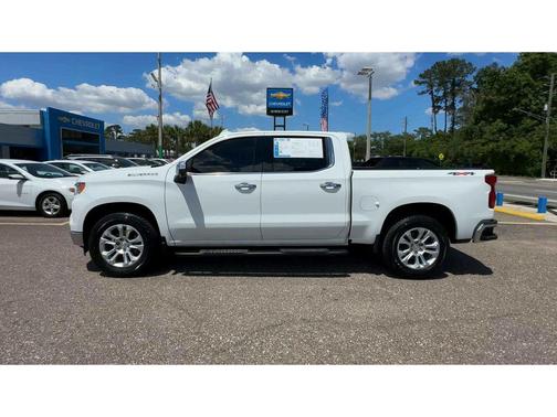 Summit White 2023 Chevrolet Silverado 1500 LTZ