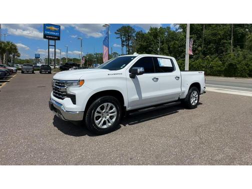 Summit White 2023 Chevrolet Silverado 1500 LTZ