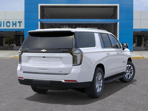 Summit White 2026 Chevrolet Suburban LT