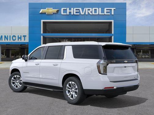 Summit White 2026 Chevrolet Suburban LT