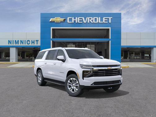 Summit White 2026 Chevrolet Suburban LT