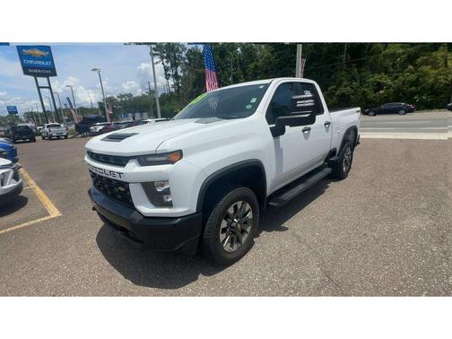 Summit White 2023 Chevrolet Silverado 2500 Custom