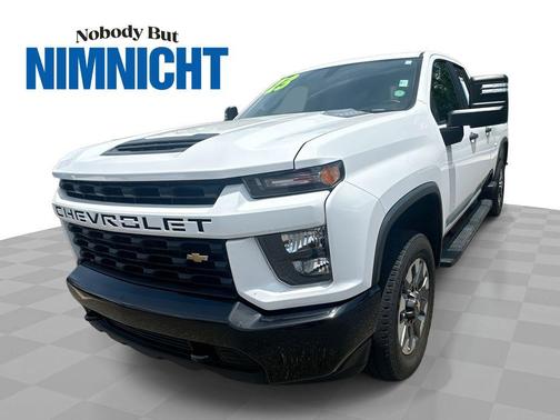 Summit White 2023 Chevrolet Silverado 2500 Custom