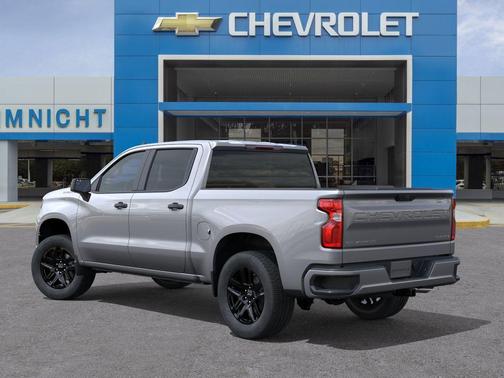 Sterling Gray Metallic 2026 Chevrolet Silverado 1500 Custom