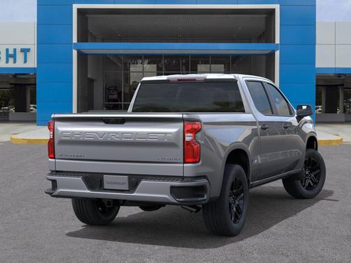 Sterling Gray Metallic 2026 Chevrolet Silverado 1500 Custom