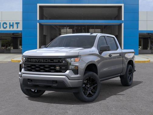 Sterling Gray Metallic 2026 Chevrolet Silverado 1500 Custom