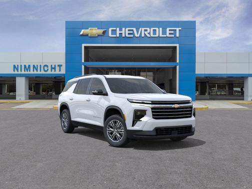 Summit White 2026 Chevrolet Traverse LT