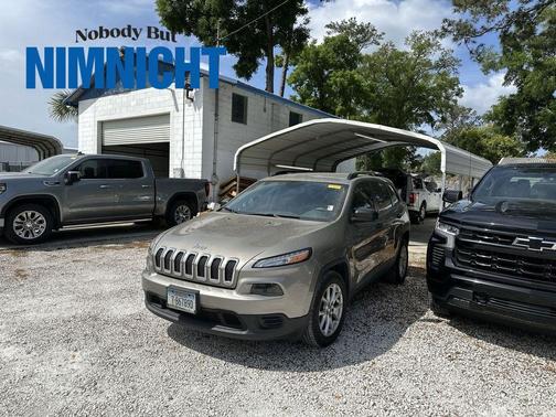 Light Brownstone Pearlcoat 2017 Jeep Cherokee Sport
