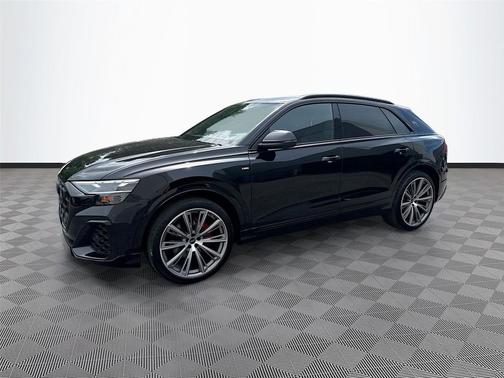 Mythos Black Metallic 2026 Audi Q8 55 Prestige