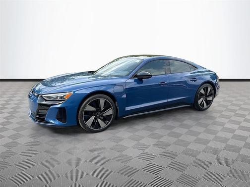 Ascari Blue Metallic 2023 Audi e-tron GT Prestige quattro