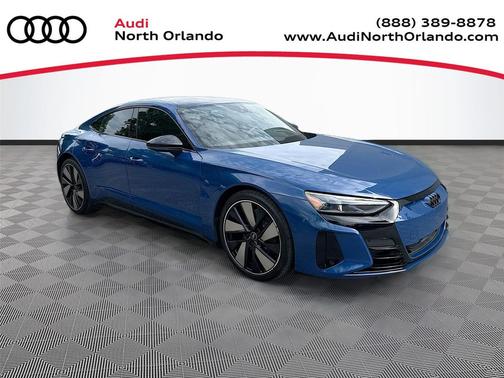 Ascari Blue Metallic 2023 Audi e-tron GT Prestige quattro