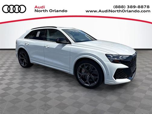 Glacier White Metallic 2026 Audi RS Q8 4.0T