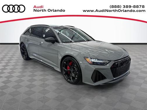 Nardo Gray 2024 Audi RS 6 Avant 4.0T