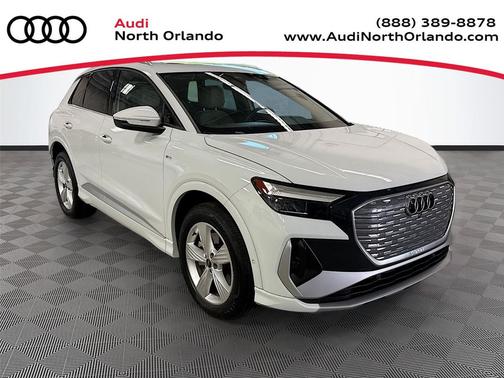 Glacier White Metallic 2023 Audi Q4 e-tron Premium Plus 50 quattro