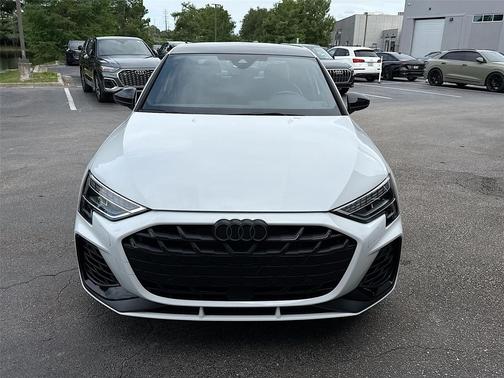 Glacier White Metallic 2025 Audi S3 Premium Plus TFSI quattro S tronic