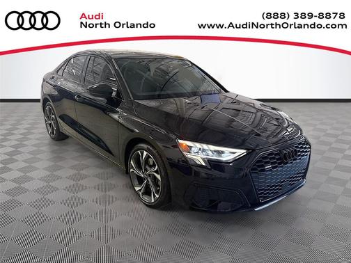 Mythos Black Metallic 2023 Audi A3 Premium