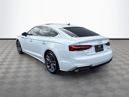 Glacier White Metallic 2023 Audi A5 Sportback 45 S Line Premium