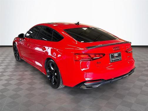 Tango Red Metallic 2023 Audi A5 Sportback 45 S Line Premium Plus