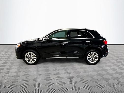Mythos Black Metallic 2025 Audi Q3 45 S line Premium Plus
