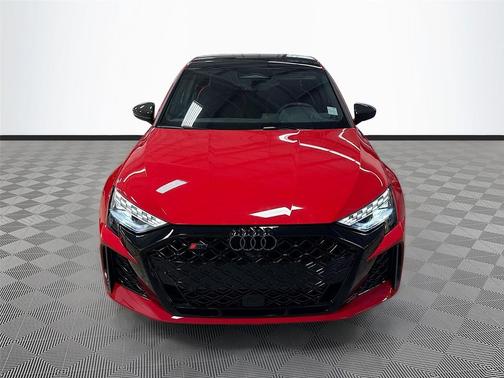 progressive red metallic 2026 Audi RS 3 TFSI quattro S tronic