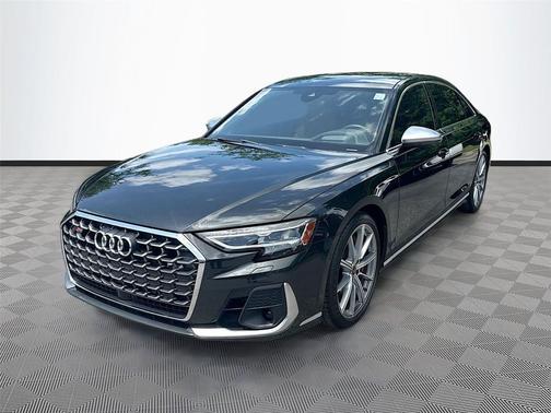 Vesuvius Gray Metallic 2023 Audi S8 4.0T
