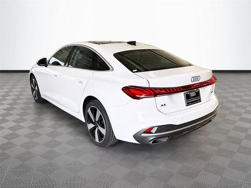 Glacier White Metallic 2025 Audi A5 Premium Plus TFSI quattro S tronic