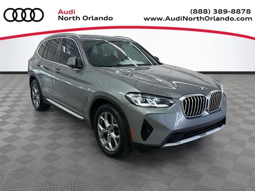 Skyscraper Grey Metallic 2024 BMW X3 sDrive30i