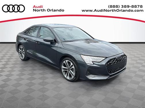 Manhattan Gray Metallic 2025 Audi A3 Premium