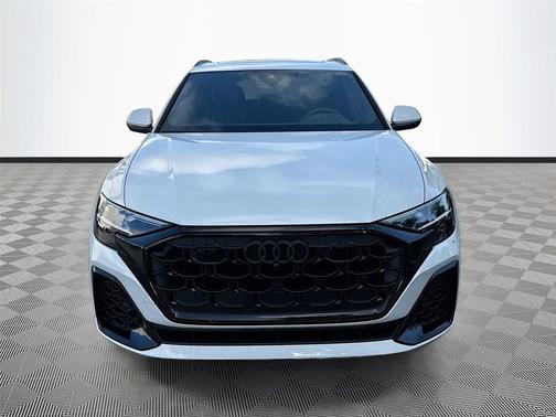 Glacier White Metallic 2026 Audi Q8 55 Premium Plus