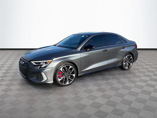Daytona Gray Pearl Effect 2023 Audi S3 Premium Plus TFSI quattro S tronic