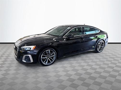 Mythos Black Metallic 2024 Audi A5 Sportback 45 S Line Premium Plus