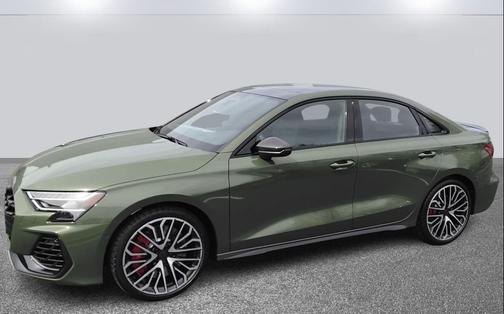 District Green Metallic 2026 Audi S3 TFSI quattro S tronic
