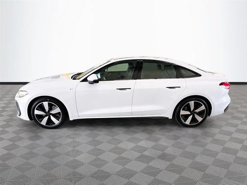 Glacier White Metallic 2026 Audi A5 Premium TFSI quattro S tronic