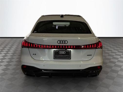 Glacier White Metallic 2026 Audi A5 Premium TFSI quattro S tronic