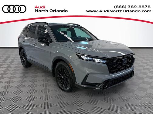 Urban Gray Pearl 2023 Honda CR-V Hybrid Sport FWD