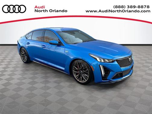 Coastal Blue Metallic 2024 Cadillac CT5-V V-Series Blackwing