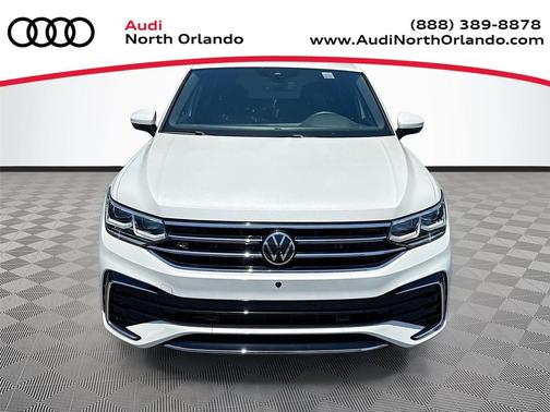 Opal White Pearl 2024 Volkswagen Tiguan 2.0T SEL R-Line 4MOTION