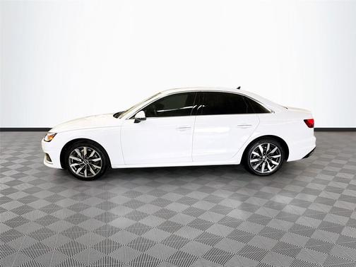 Glacier White Metallic 2023 Audi A4 40 Premium