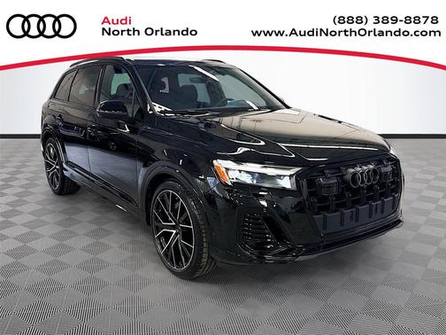 Mythos Black Metallic 2025 Audi Q7 55 Premium Plus